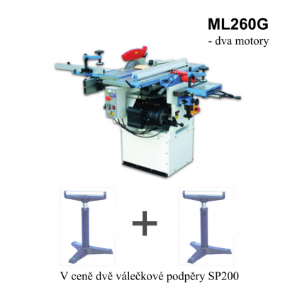 Pětioperační dřevoobráběcí stroj ML260G + SP200