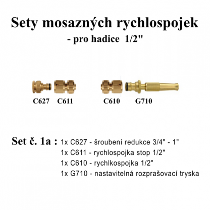 Rchlospojky set_1a-r